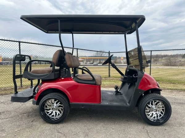 2020 E-Z GO RXV Lithium 4P | Inferno Red - Image 2